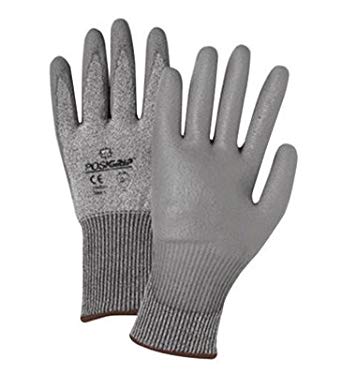 PIP® PosiGrip™ 730TGU Cut Resistant Gloves, Polyurethane Coating, Elastic Knit Wrist Cuff, Resists: Cut, Puncture and UV, ANSI Cut-Resistance Level: A3